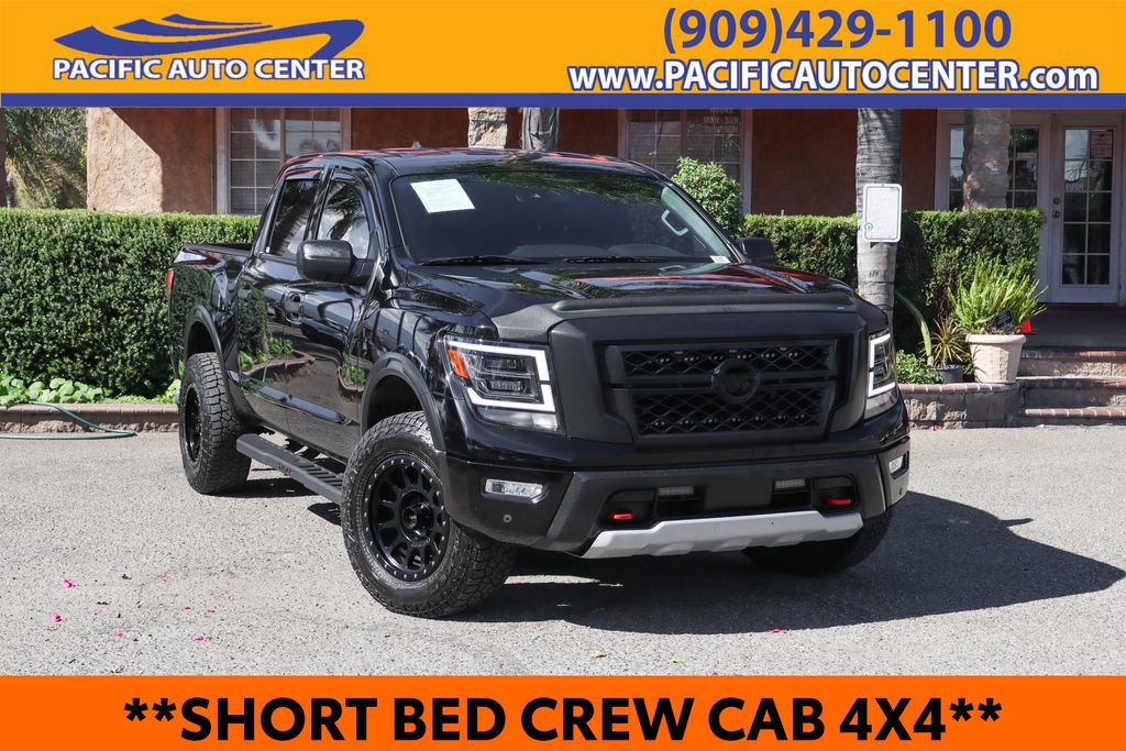 Used 2024 Nissan Titan PRO-4X w/ Pro-4x Utility Package AWD/4WD image 1