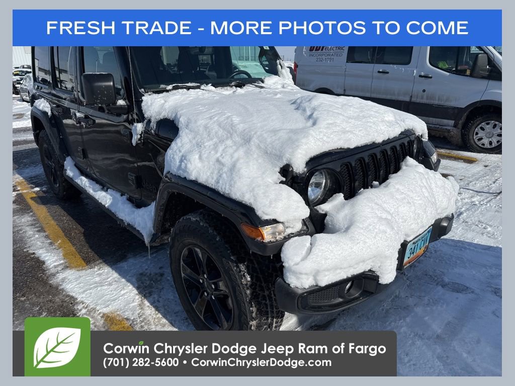 Used 2022 Jeep Wrangler Unlimited Sahara image 1