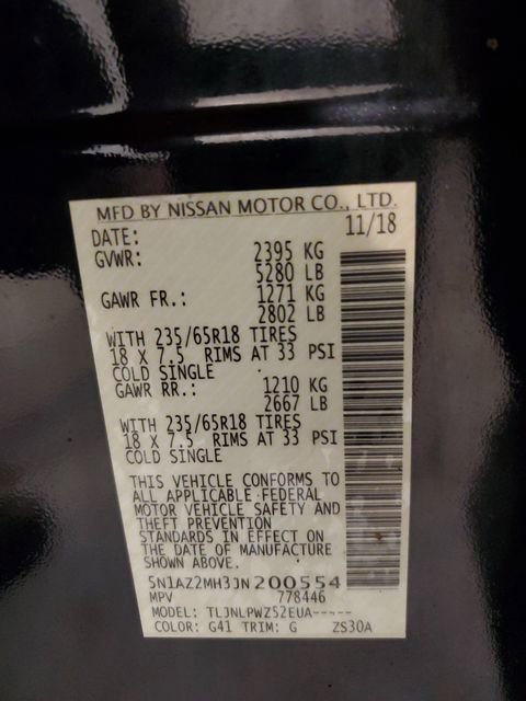 Used 2018 Nissan Murano S image 31