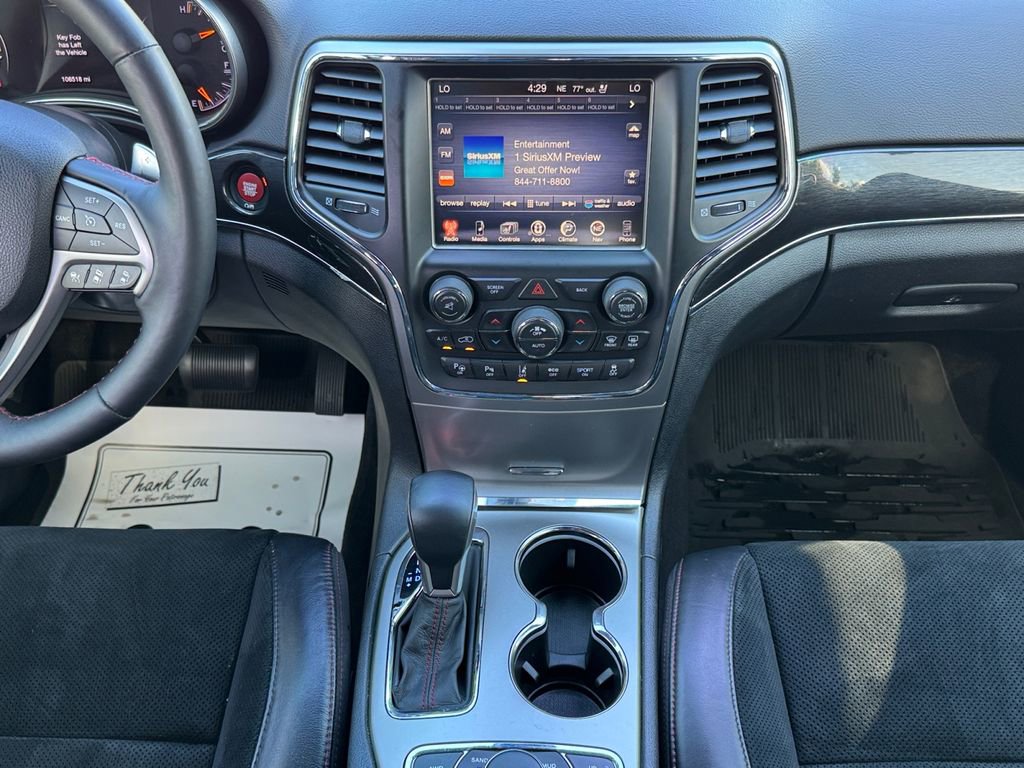 Used 2017 Jeep Grand Cherokee Trailhawk w/ Trailhawk Luxury Group image 16