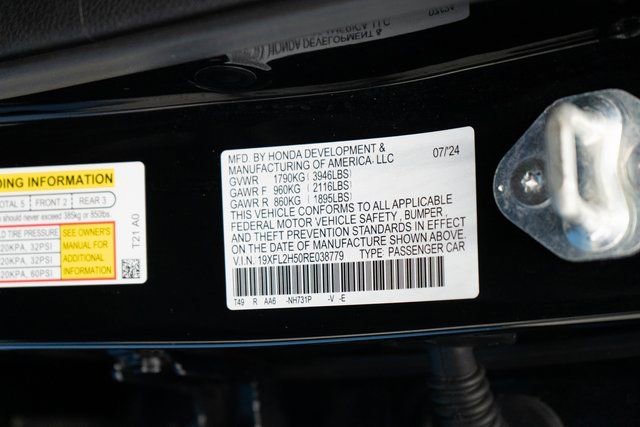 Certified 2024 Honda Civic LX image 29