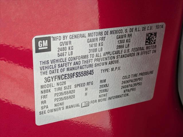 Used 2015 Cadillac SRX Performance w/ Driver Awareness Package image 27