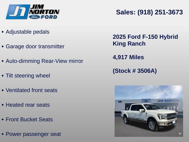 Used 2025 Ford F150 King Ranch w/ FX4 Off-Road Package image 39