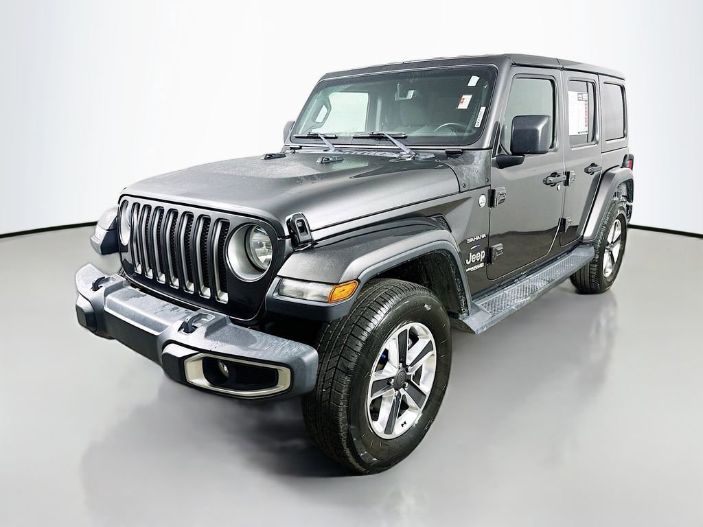 Used 2018 Jeep Wrangler Unlimited Sahara AWD/4WD video 3