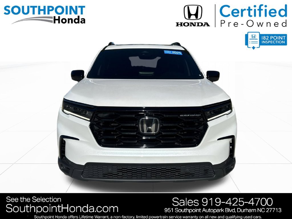 Certified 2025 Honda Pilot Black Edition image 2