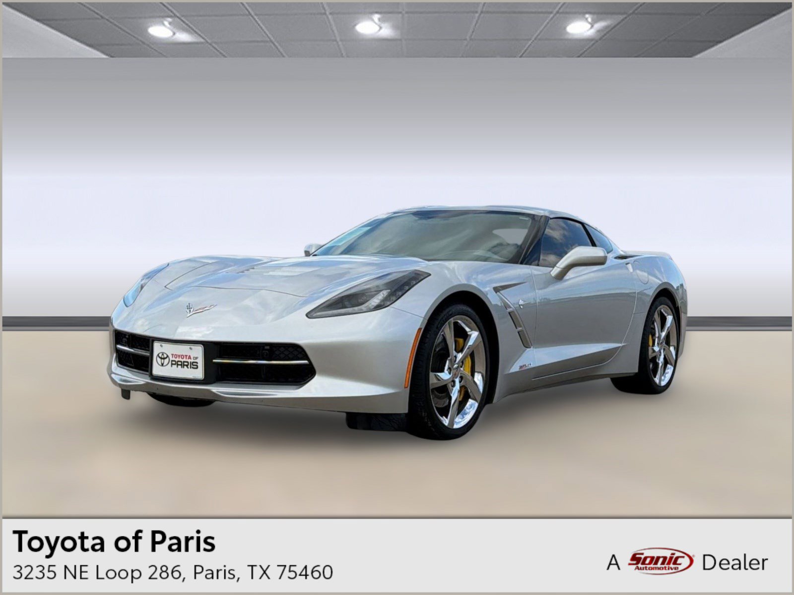 Used 2019 Chevrolet Corvette Stingray Coupe RWD image 1