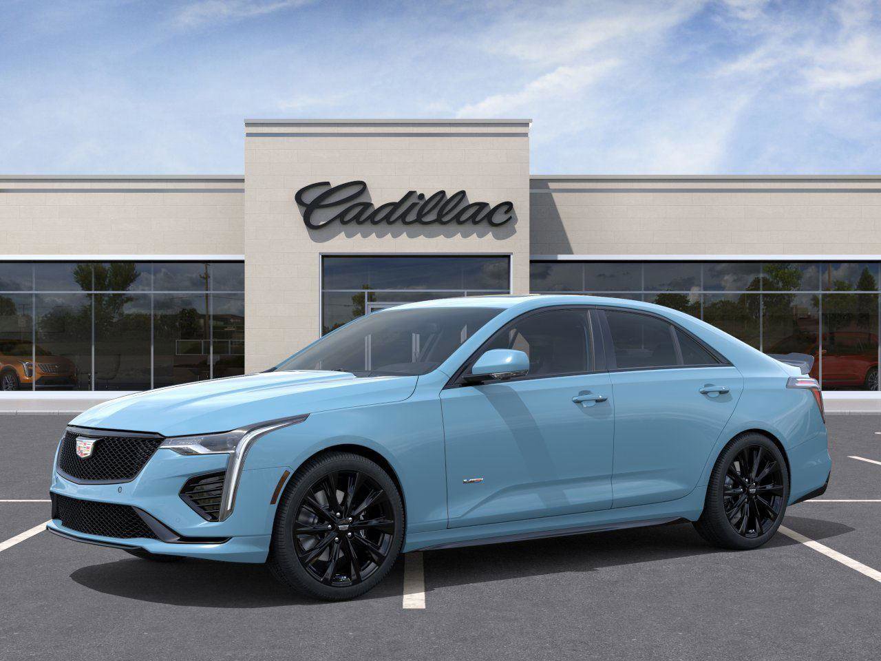 New 2026 Cadillac CT4 V w/ LPO, ONYX Package image 2