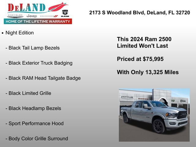 Used 2024 RAM 2500 Limited image 36