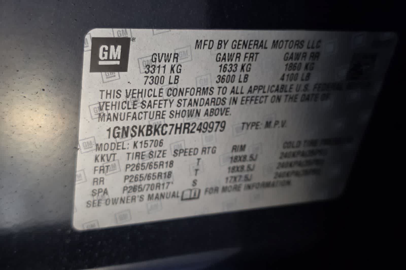 Used 2017 Chevrolet Tahoe LT w/ Luxury Package AWD/4WD image 26