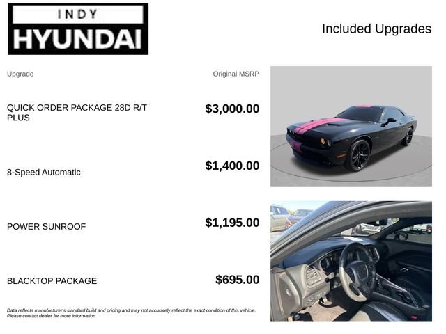 Used 2016 Dodge Challenger R/T Plus RWD image 4