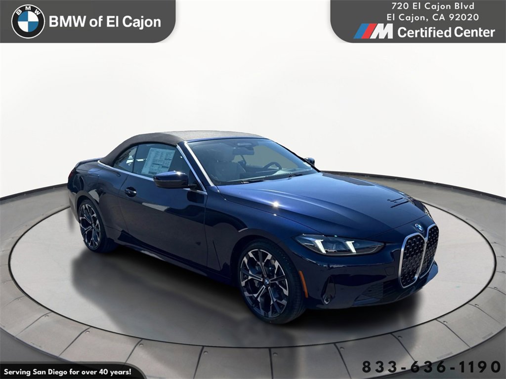 New 2026 BMW 430i Convertible w/ Premium Package