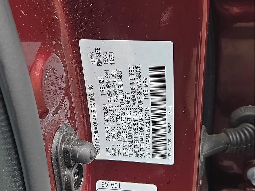 Used 2016 Honda CR-V Touring image 26