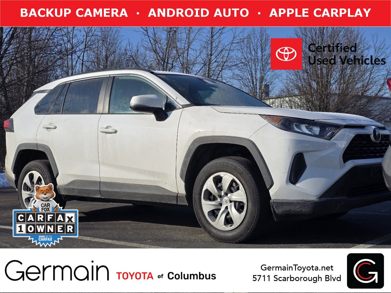 Certified 2021 Toyota RAV4 LE image 1