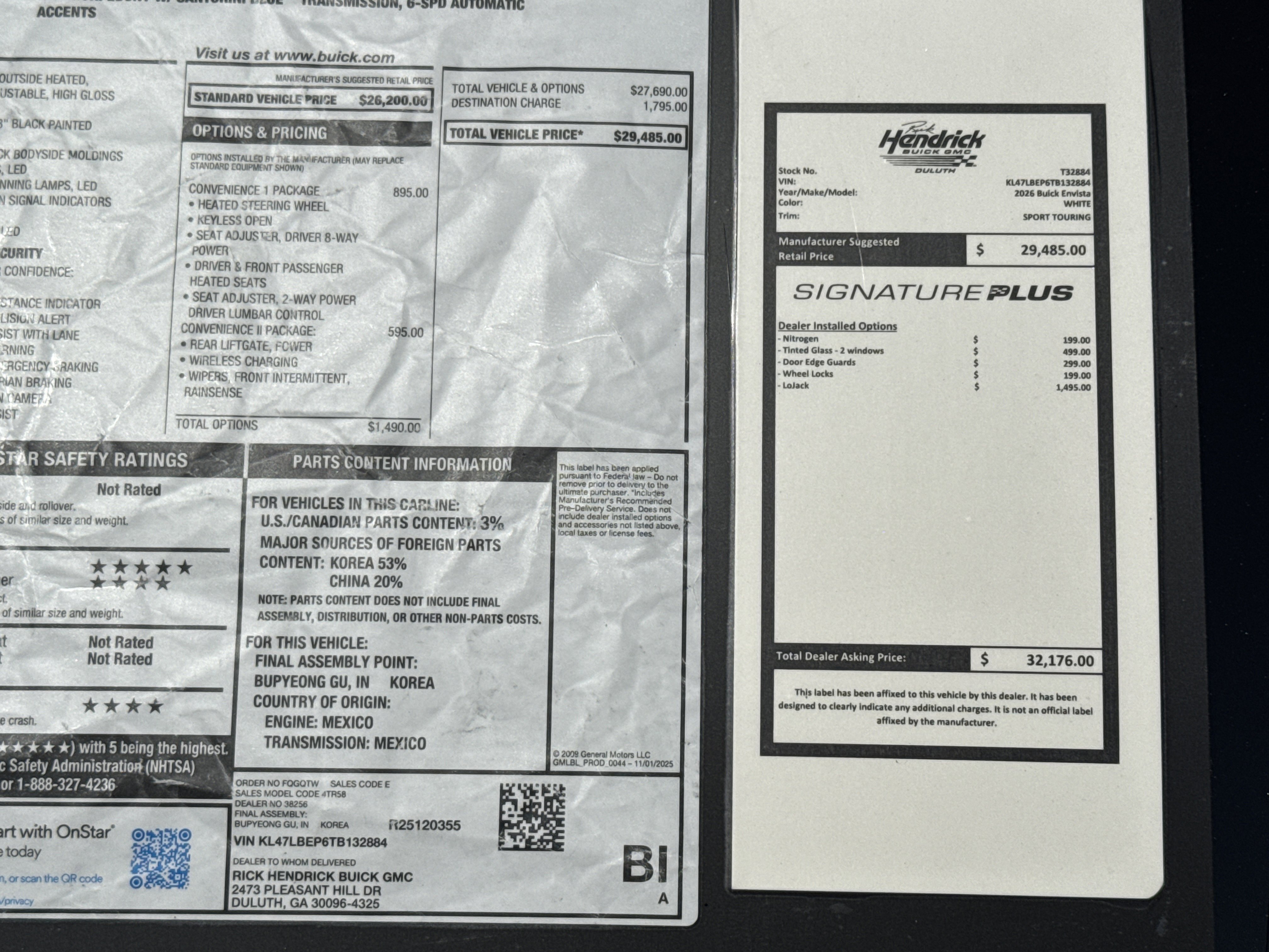New 2026 Buick Envista Sport Touring w/ Convenience I Package FWD image 36