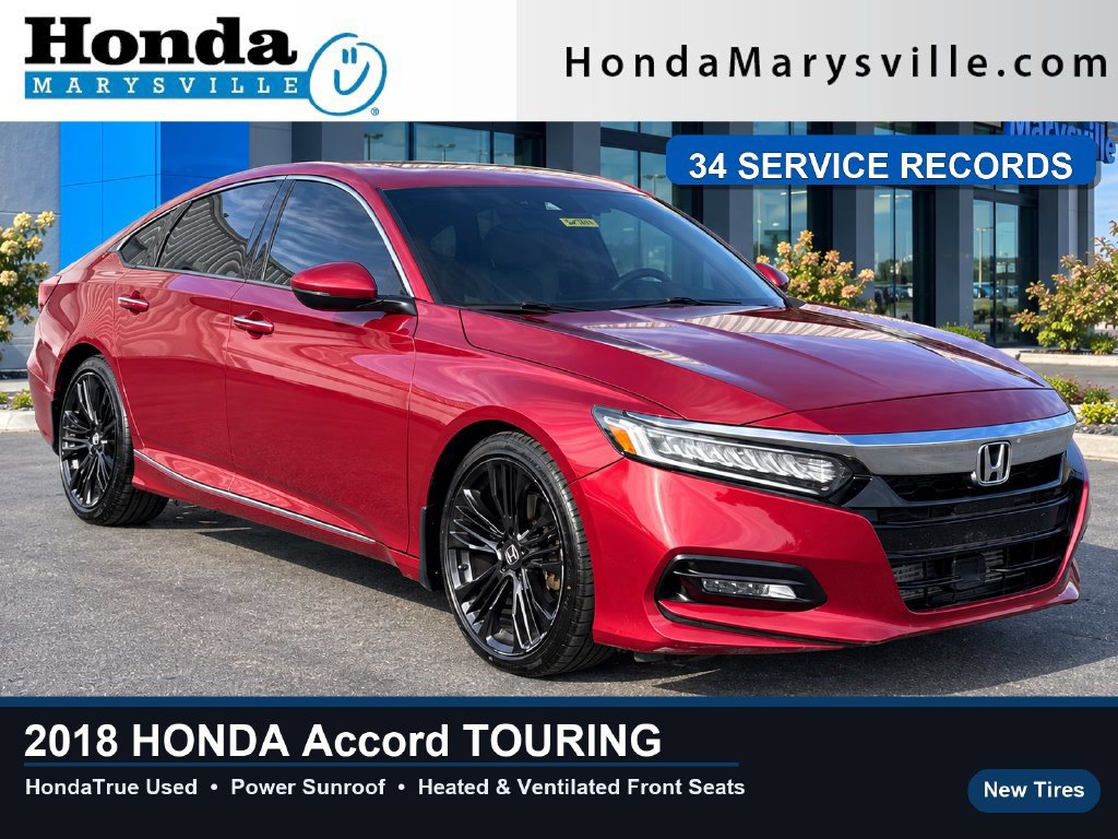 Certified 2018 Honda Accord Touring