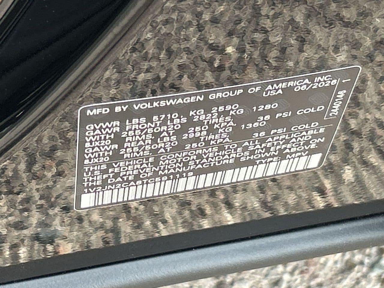 New 2026 Volkswagen Atlas SE FWD image 29