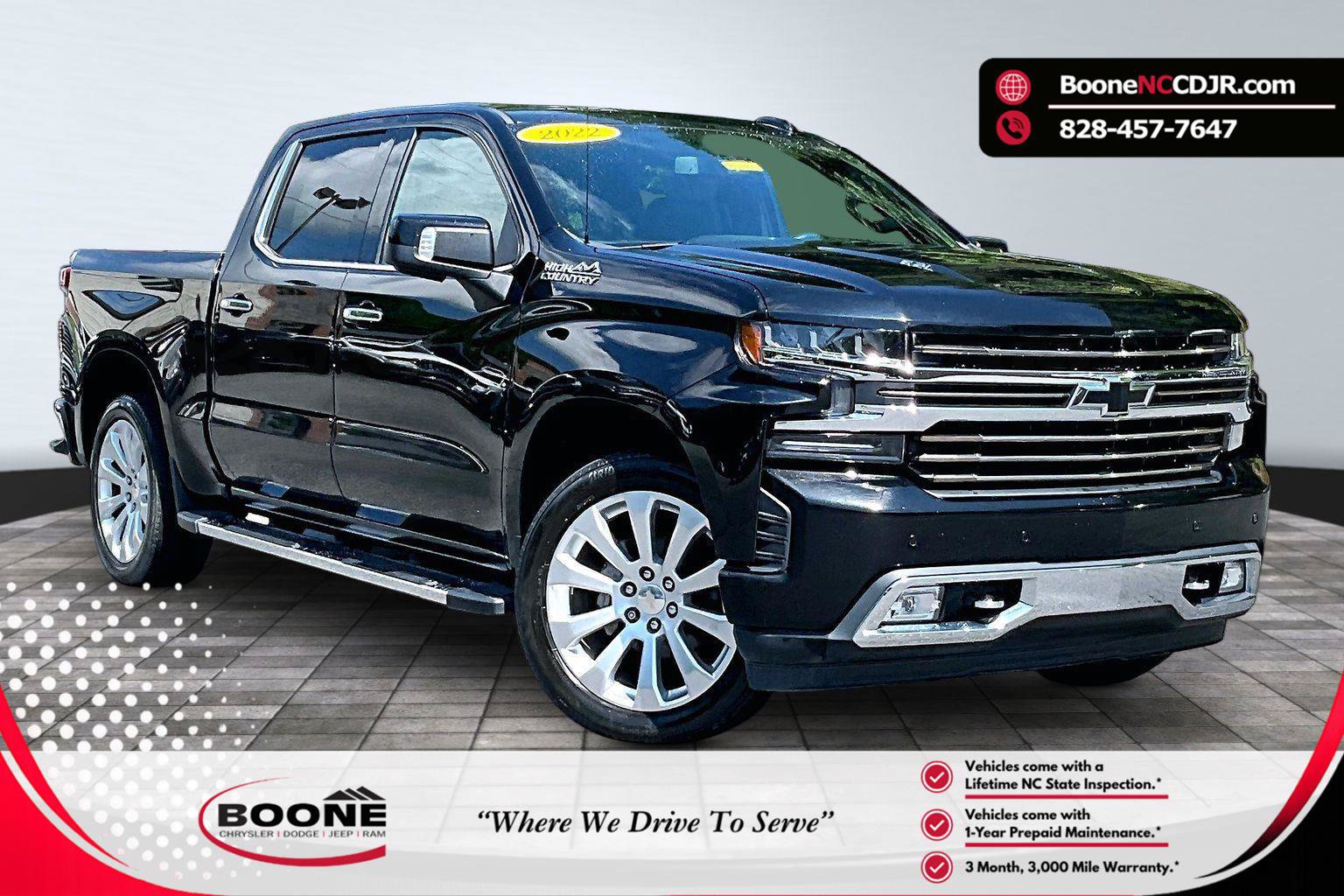 Used 2022 Chevrolet Silverado 1500 High Country