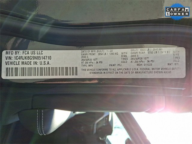 Used 2022 Jeep Grand Cherokee L Limited image 30