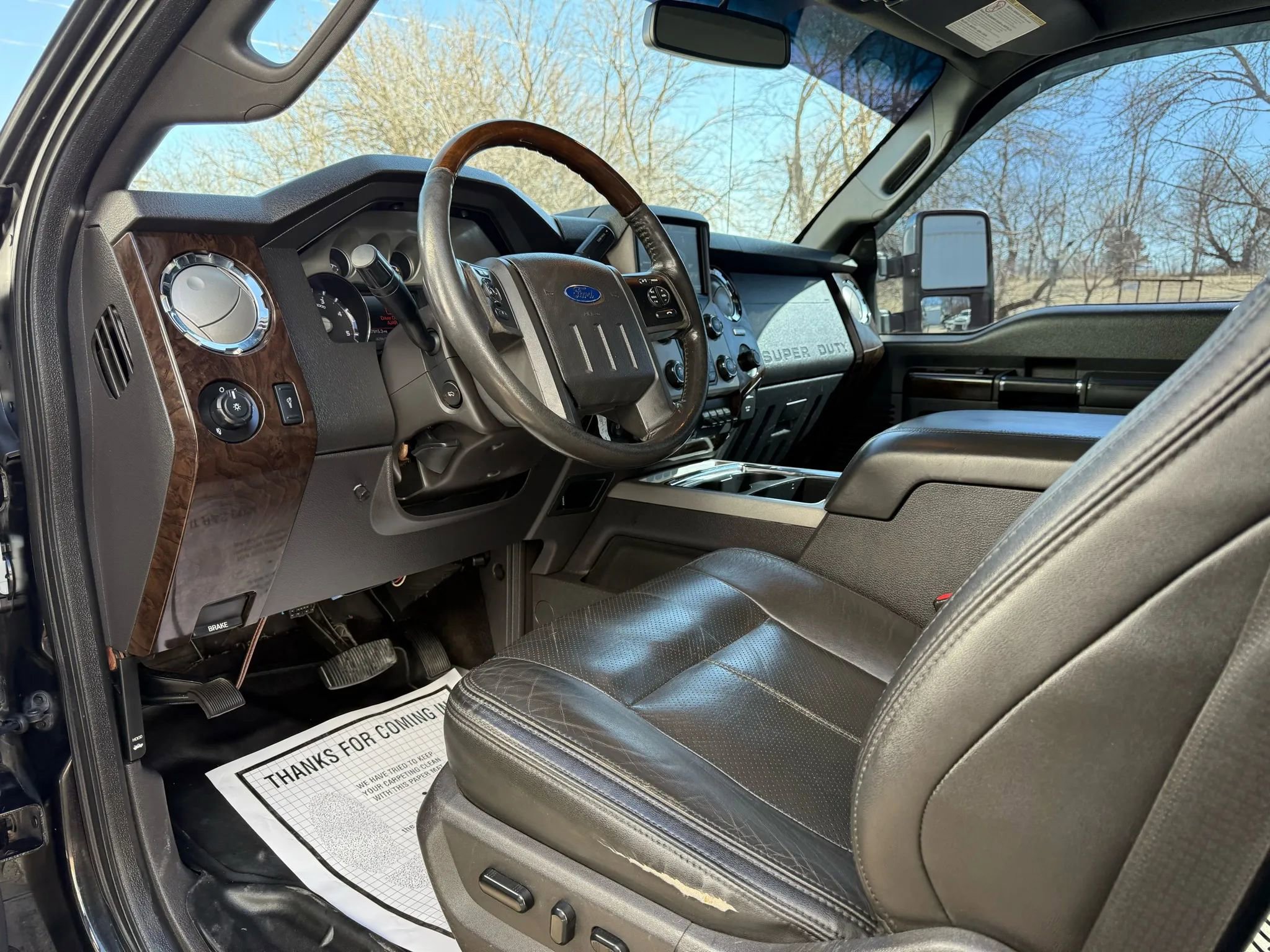 Used 2015 Ford F250 Platinum w/ Snow Plow Prep Package image 9