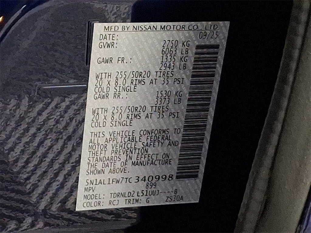 New 2026 INFINITI QX60 Sport w/ Dark Cargo Package image 23