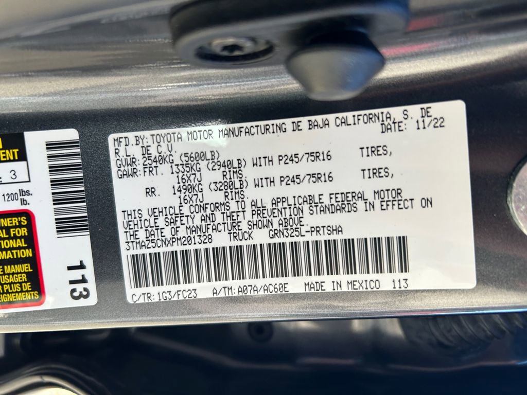 Used 2023 Toyota Tacoma SR5 image 34