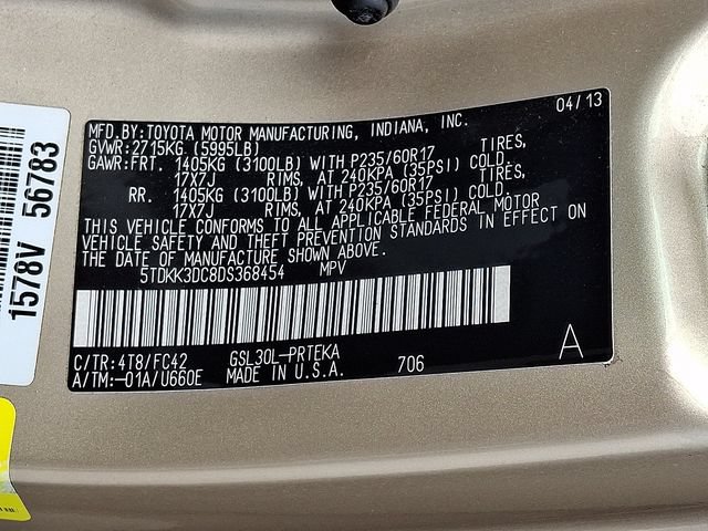 Used 2013 Toyota Sienna LE w/ Towing Pkg FWD image 27