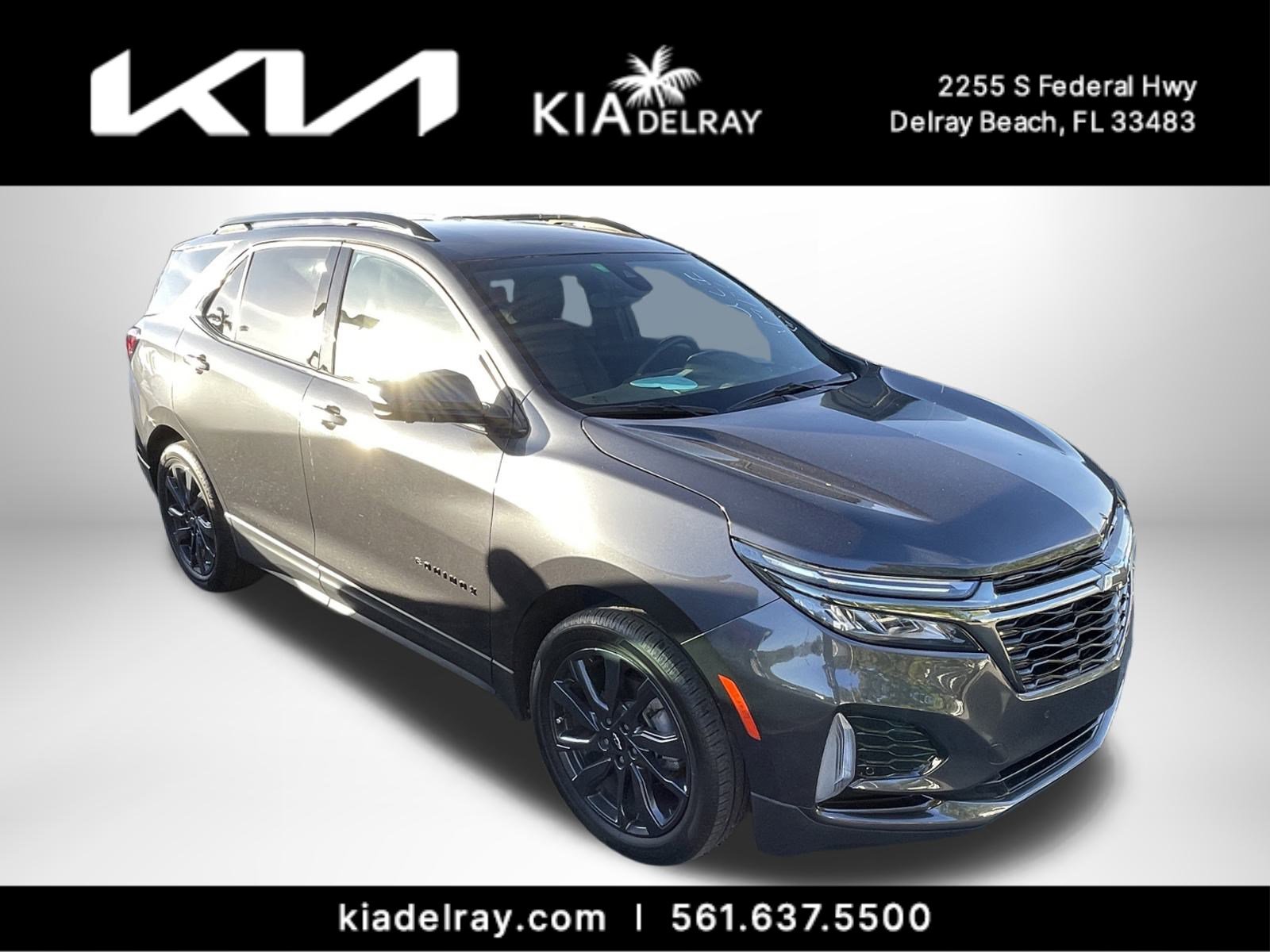 Used 2022 Chevrolet Equinox RS w/ RS Leather Package