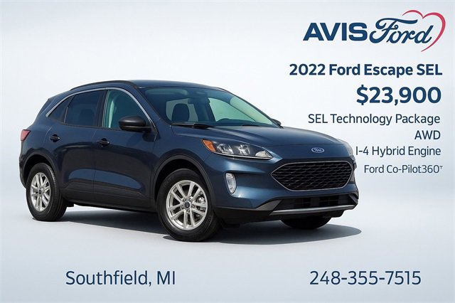 Used 2022 Ford Escape SEL w/ Technology Package