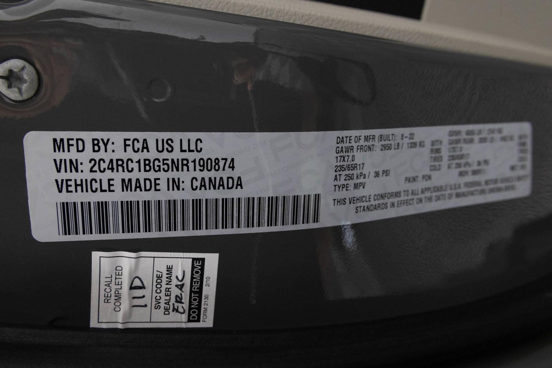Used 2022 Chrysler Pacifica Touring-L FWD image 48