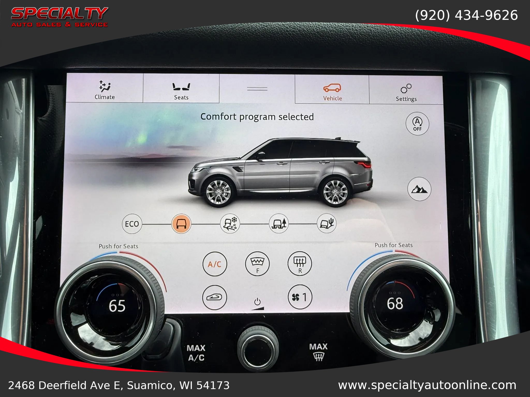 Used 2019 Land Rover Range Rover Sport HSE AWD/4WD image 30