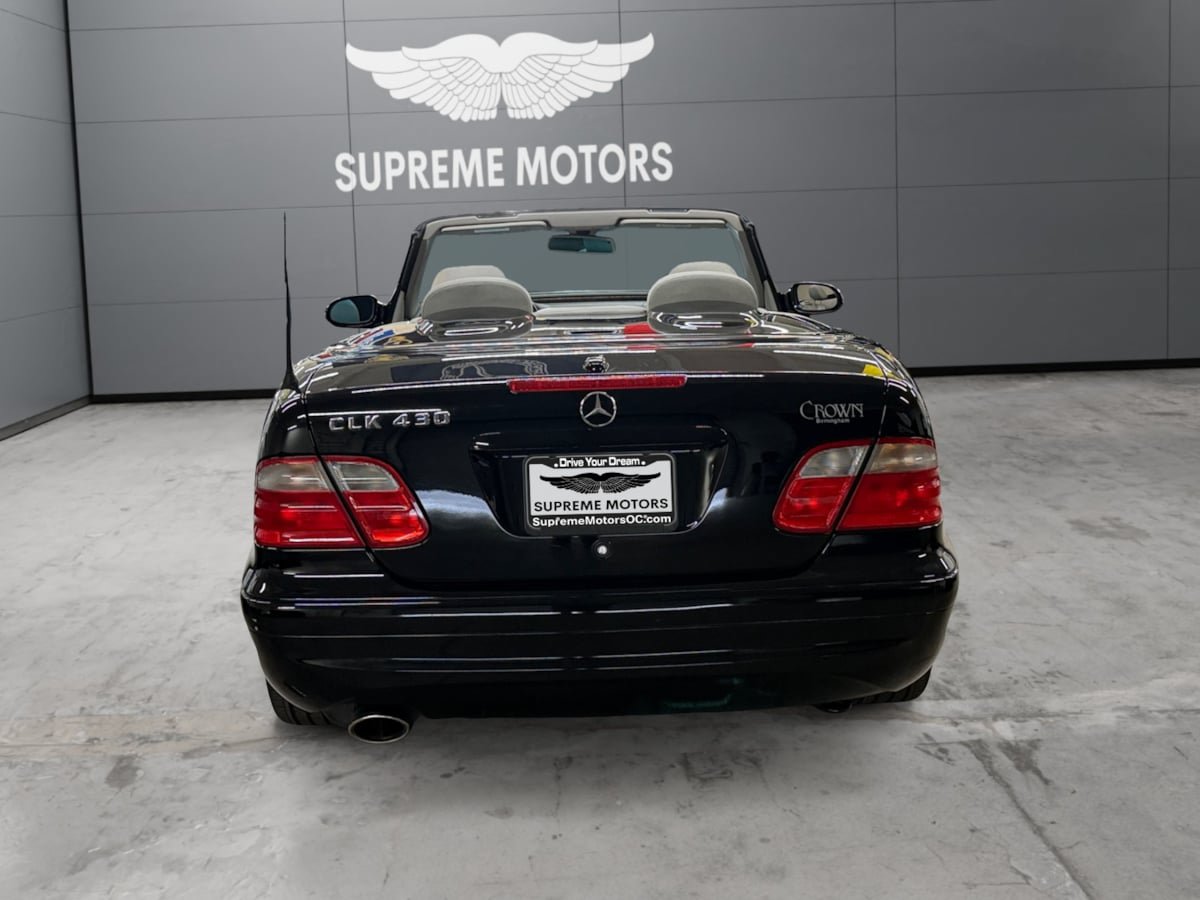 Used 2002 Mercedes-Benz CLK 430 Cabriolet image 4