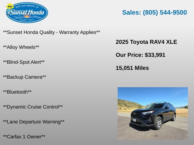 Used 2025 Toyota RAV4 XLE FWD image 5