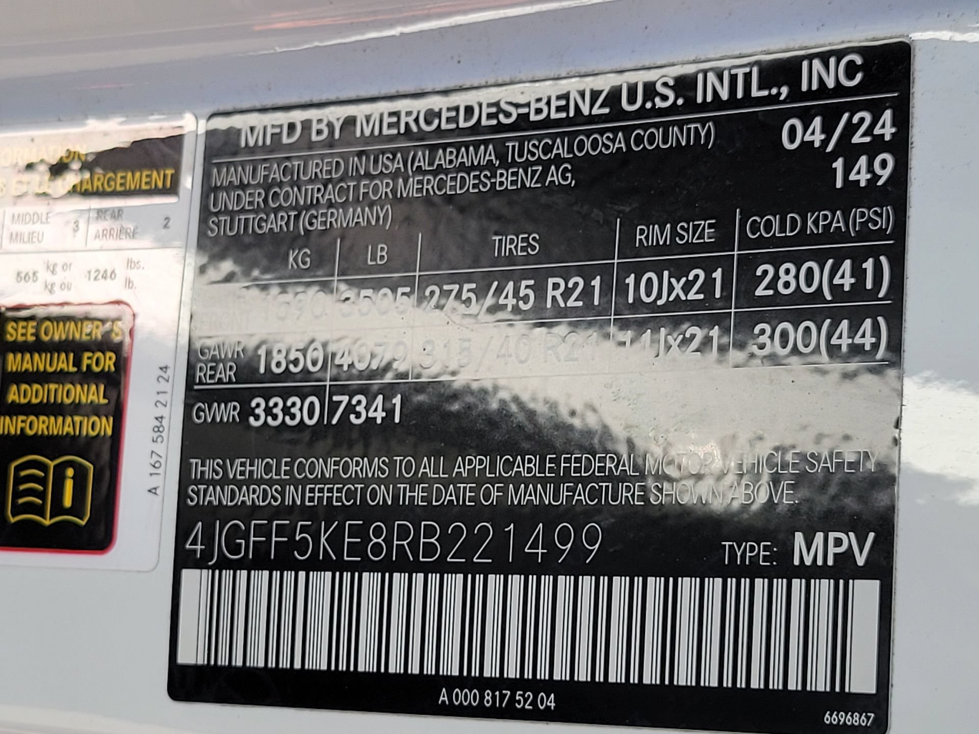 Used 2024 Mercedes-Benz GLS 450 4MATIC image 37