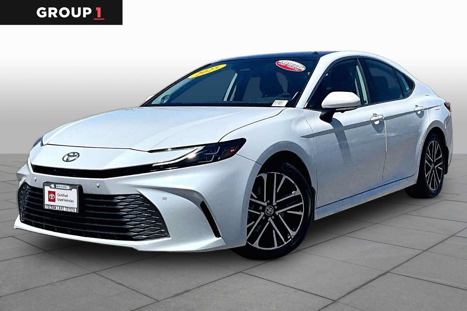 Certified 2025 Toyota Camry XLE w/ Premium Plus Package FWD image 1