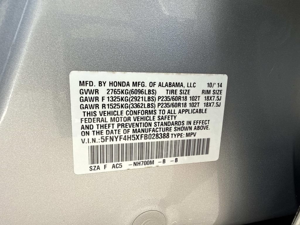 Used 2015 Honda Pilot EX-L image 20