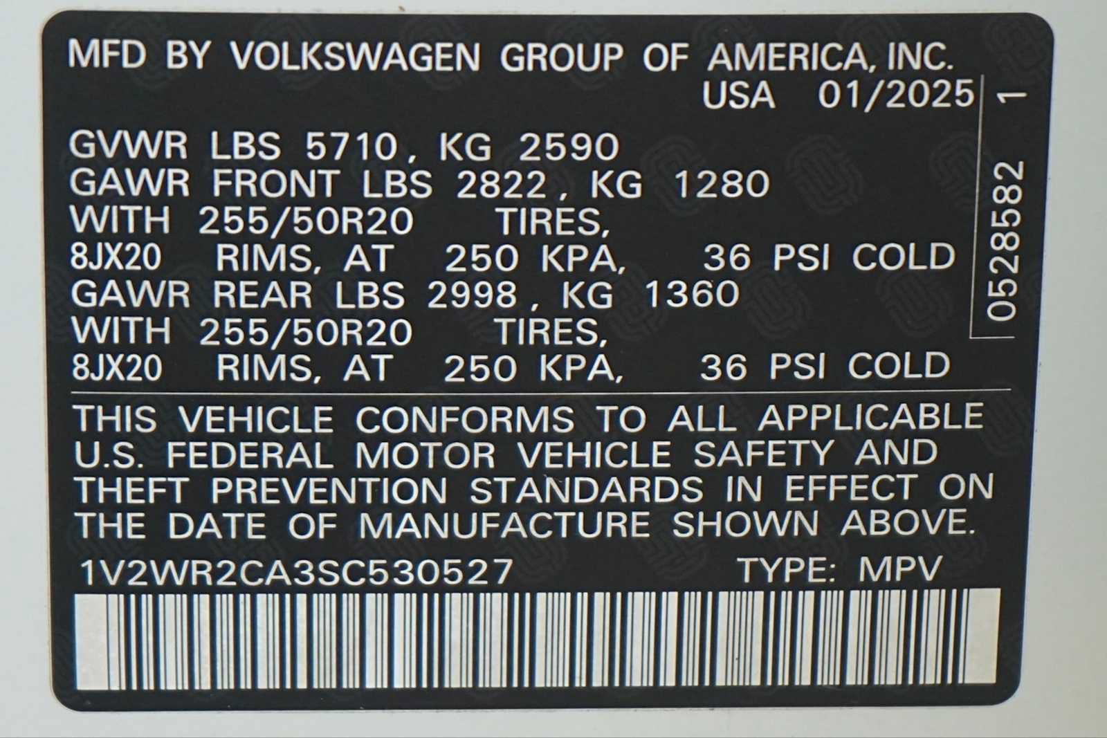 Used 2025 Volkswagen Atlas SE FWD image 30