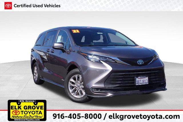 Certified 2021 Toyota Sienna LE