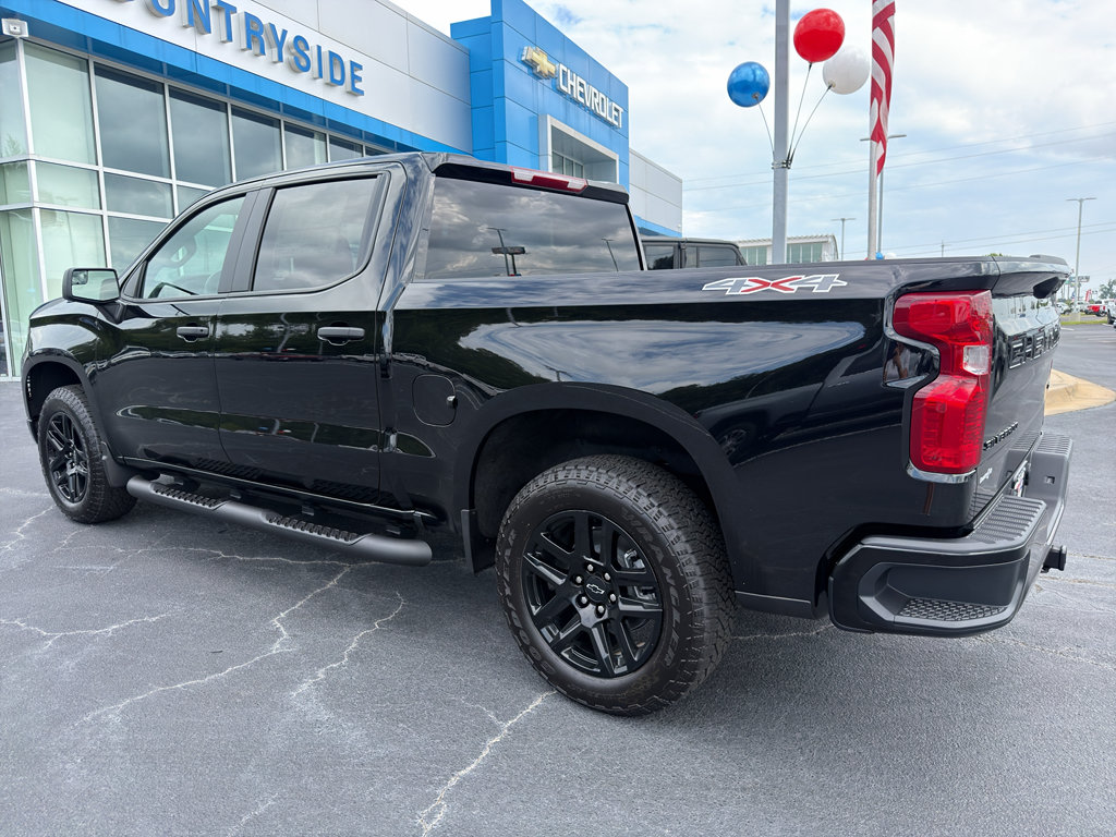 New 2026 Chevrolet Silverado 1500 Custom w/ Turbomax Blackout Package AWD/4WD image 7