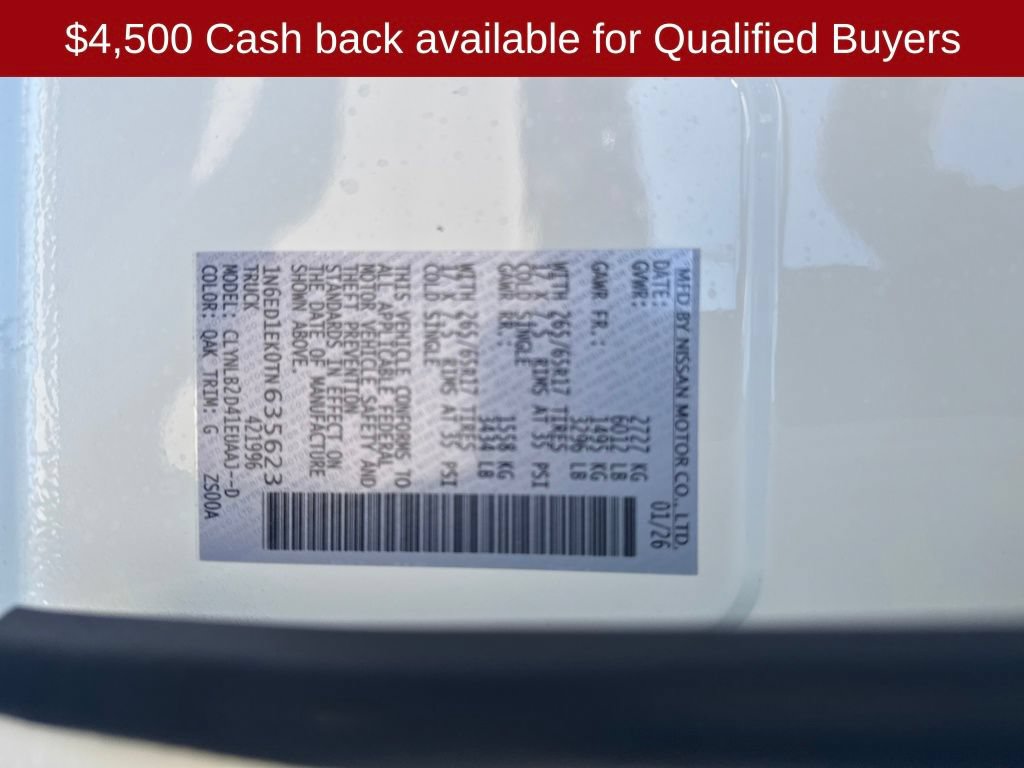 New 2026 Nissan Frontier SV w/ All-Weather Content Package AWD/4WD image 32