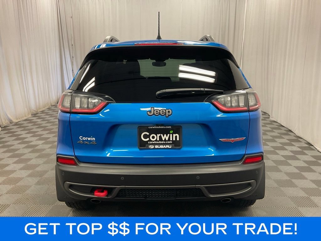 Used 2021 Jeep Cherokee Trailhawk AWD/4WD video 3