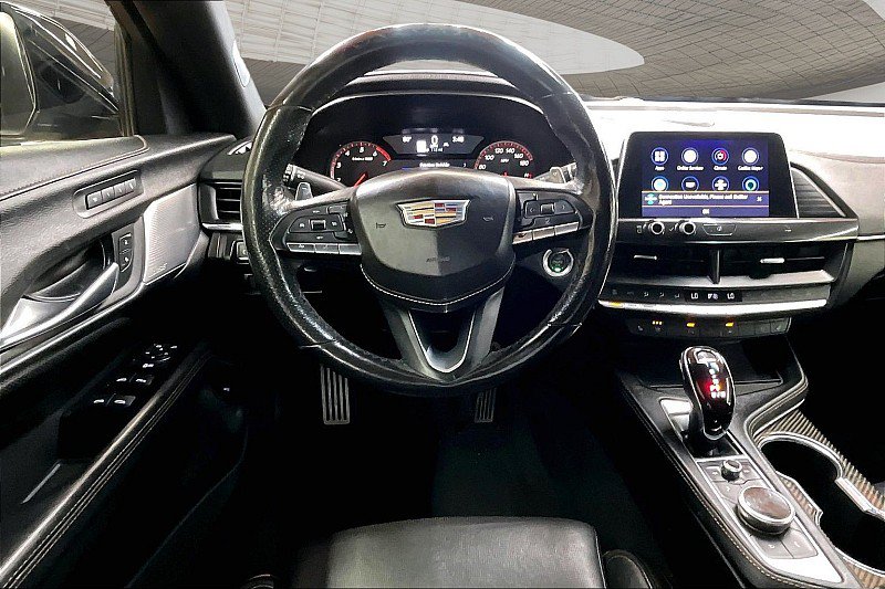 Used 2021 Cadillac CT4 V w/ Climate Package RWD image 4