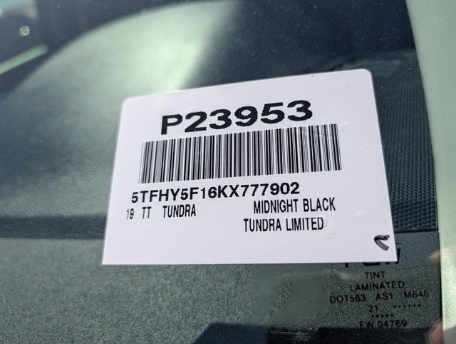 Used 2019 Toyota Tundra Limited w/ Limited Premium Package image 34