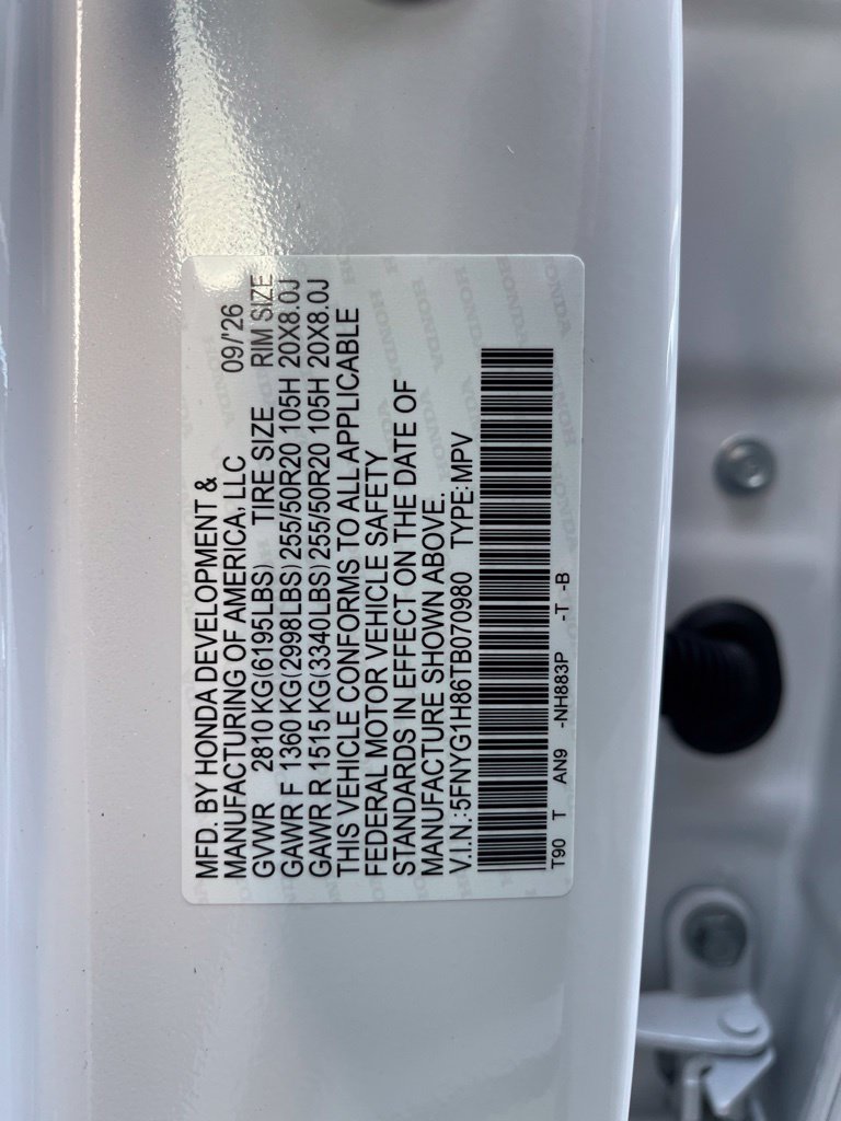 New 2026 Honda Pilot Elite image 5