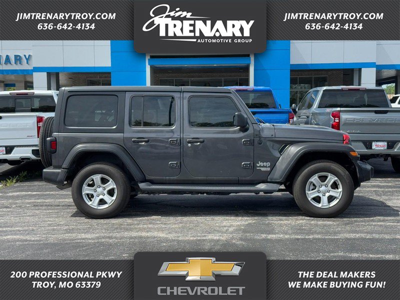 Used 2018 Jeep Wrangler Unlimited Sport S AWD/4WD image 1