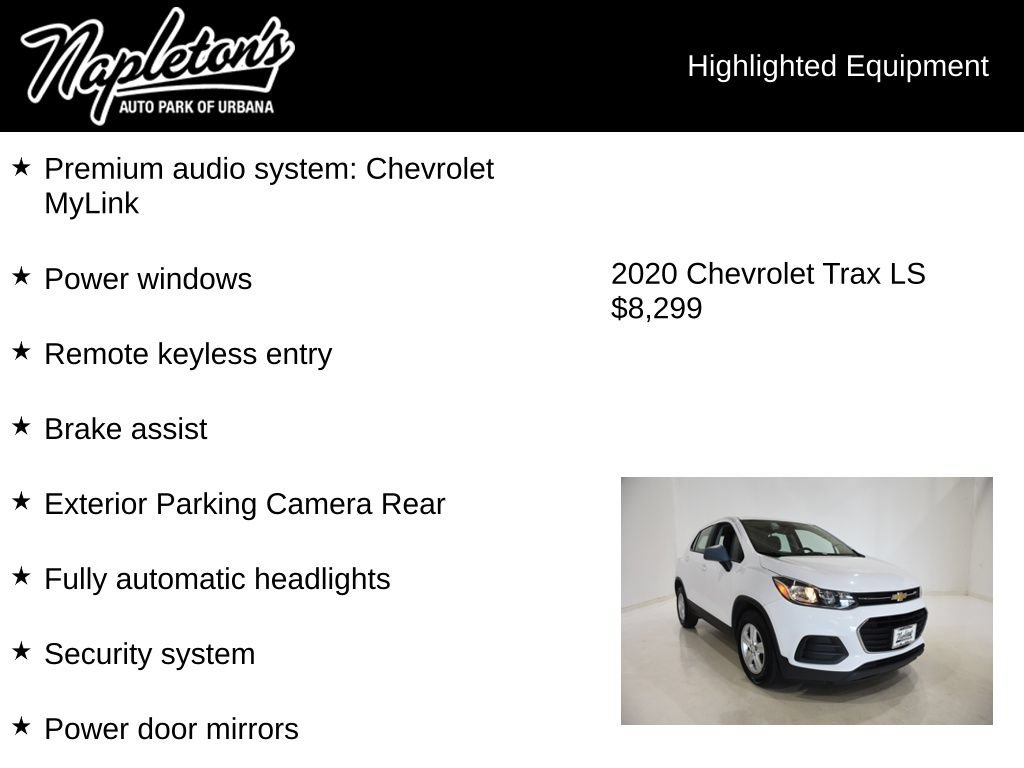 Used 2020 Chevrolet Trax LS FWD image 15