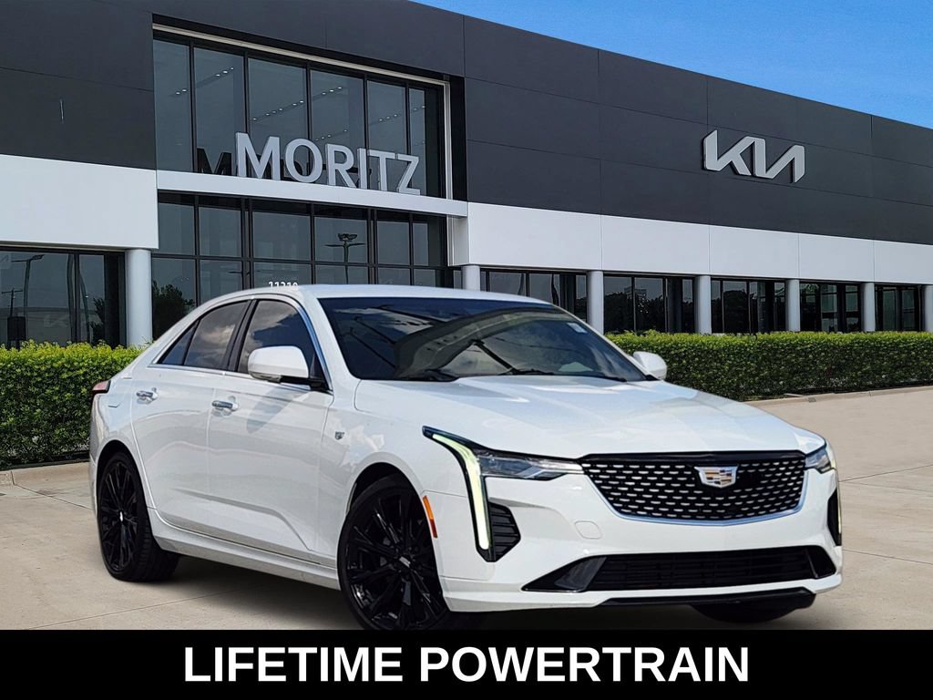Used 2023 Cadillac CT4 Luxury w/ Sun And Sound Package RWD image 1