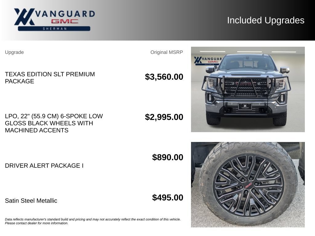 Used 2020 GMC Sierra 1500 SLT AWD/4WD image 9