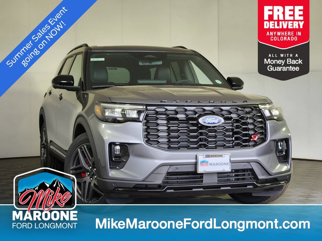 New 2026 Ford Explorer ST w/ Sun And Sound Package