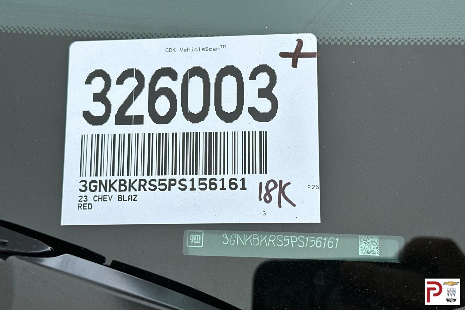 Certified 2023 Chevrolet Blazer RS w/ Driver Confidence II Package image 37