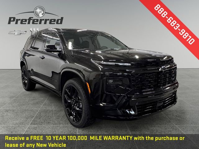 New 2026 Chevrolet Traverse RS